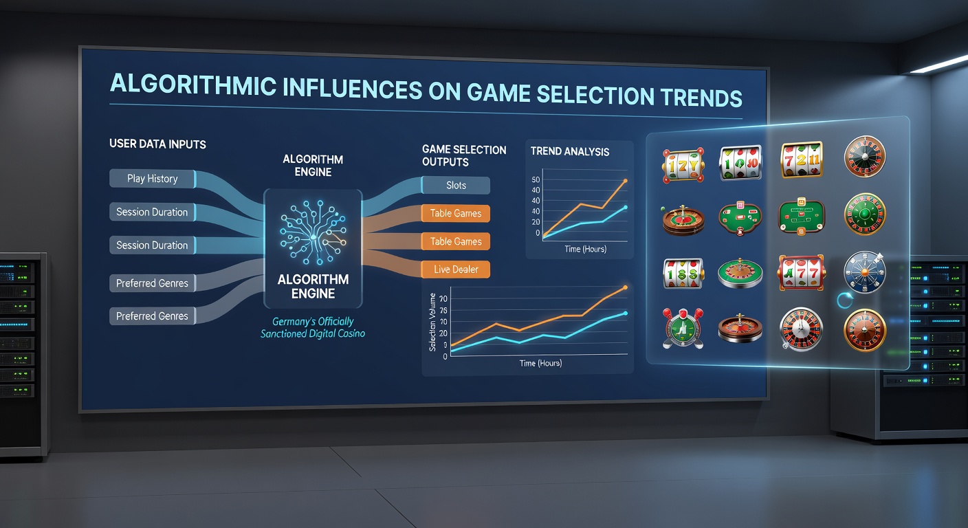 Visualisierung von Spielauswahlmustern unter Einfluss algorithmischer Systeme in regulierten deutschen Apps