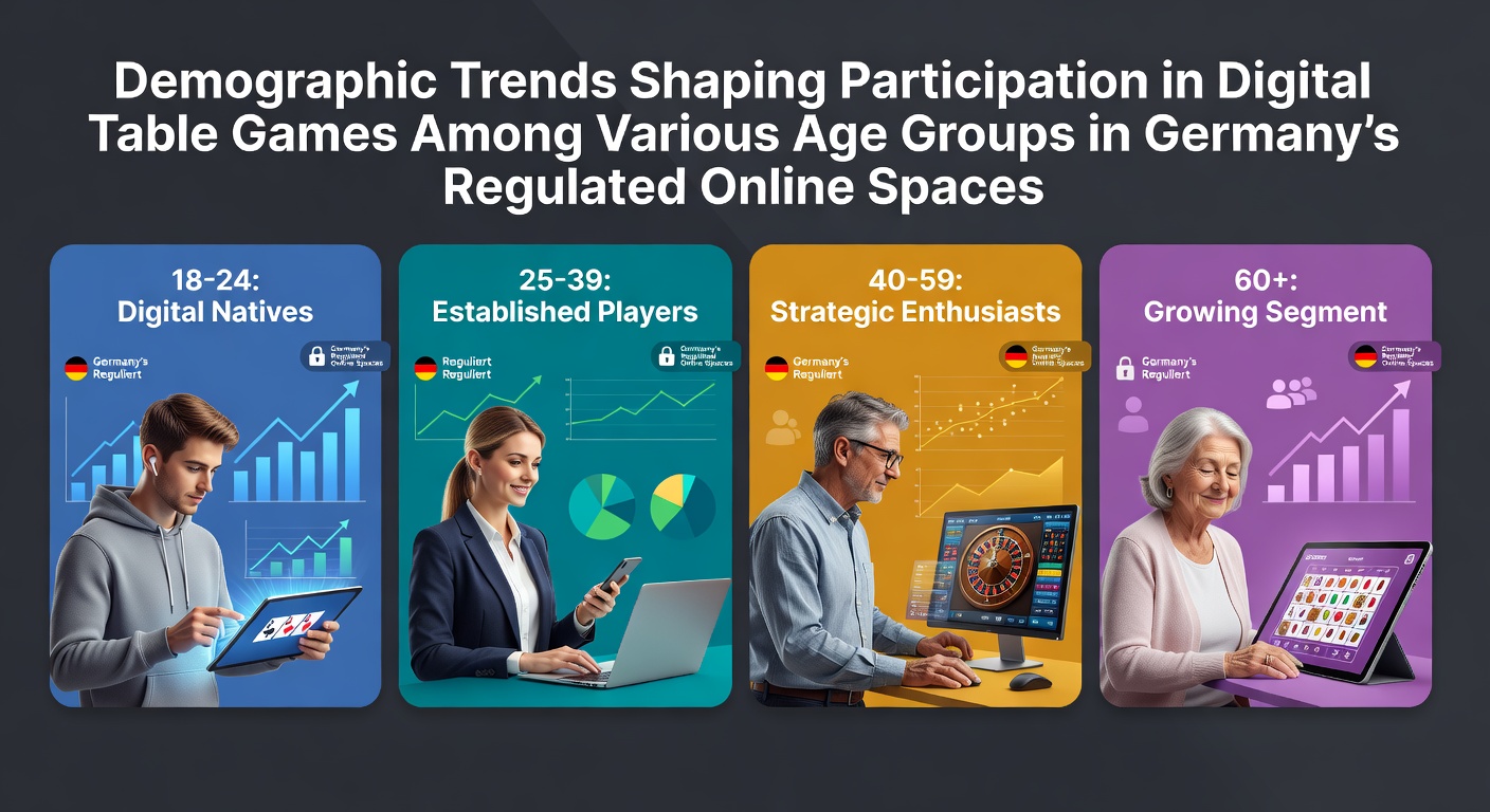 Demografische Trends bei digitalen Tischspielen in Deutschland