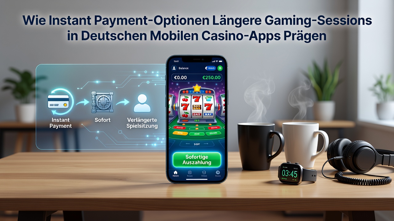Analyse von Spielmustern mit Instant-Payments in deutschen Casino-Apps und deren Einfluss auf Session-Verlängerung