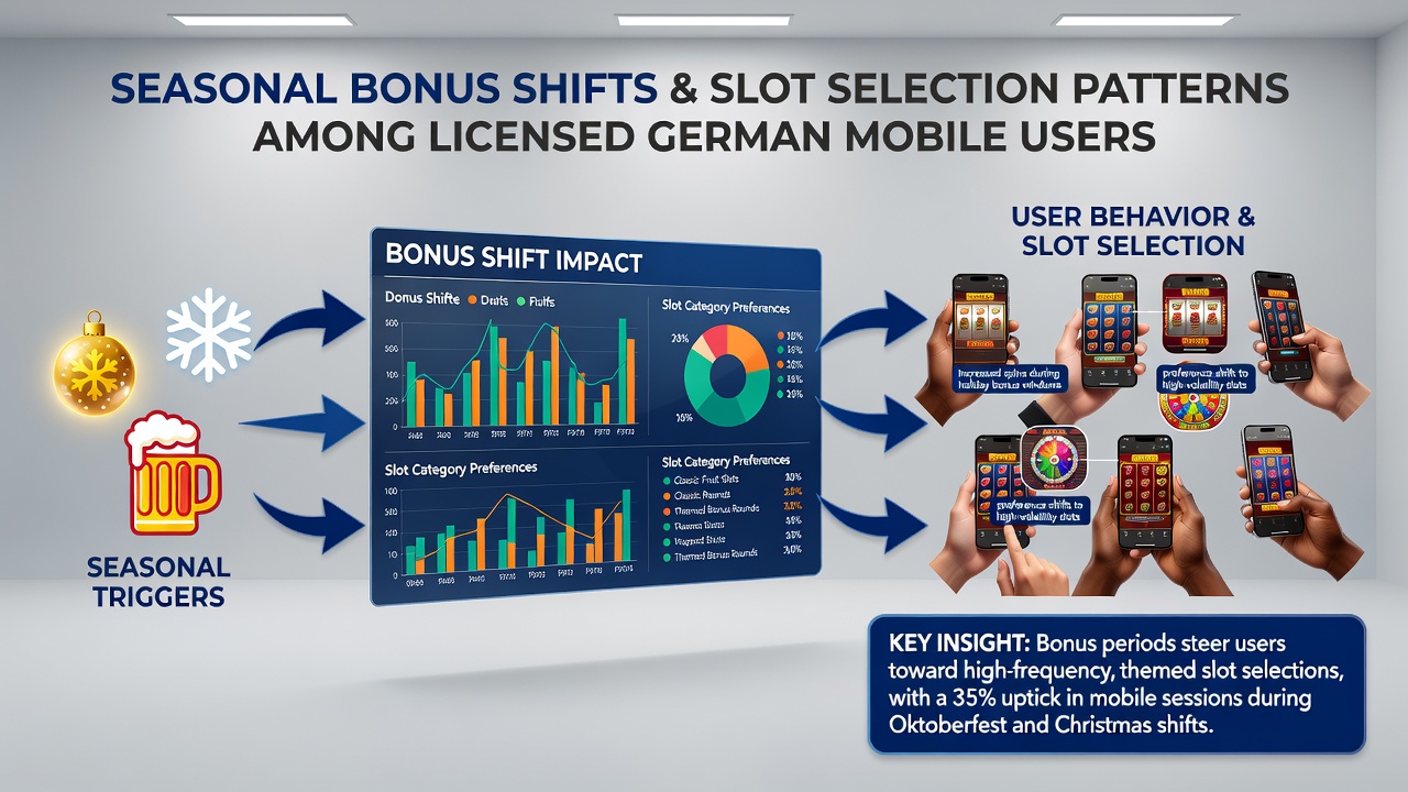 Mobile Nutzer reagieren auf saisonale Boni mit veränderten Slot-Präferenzen