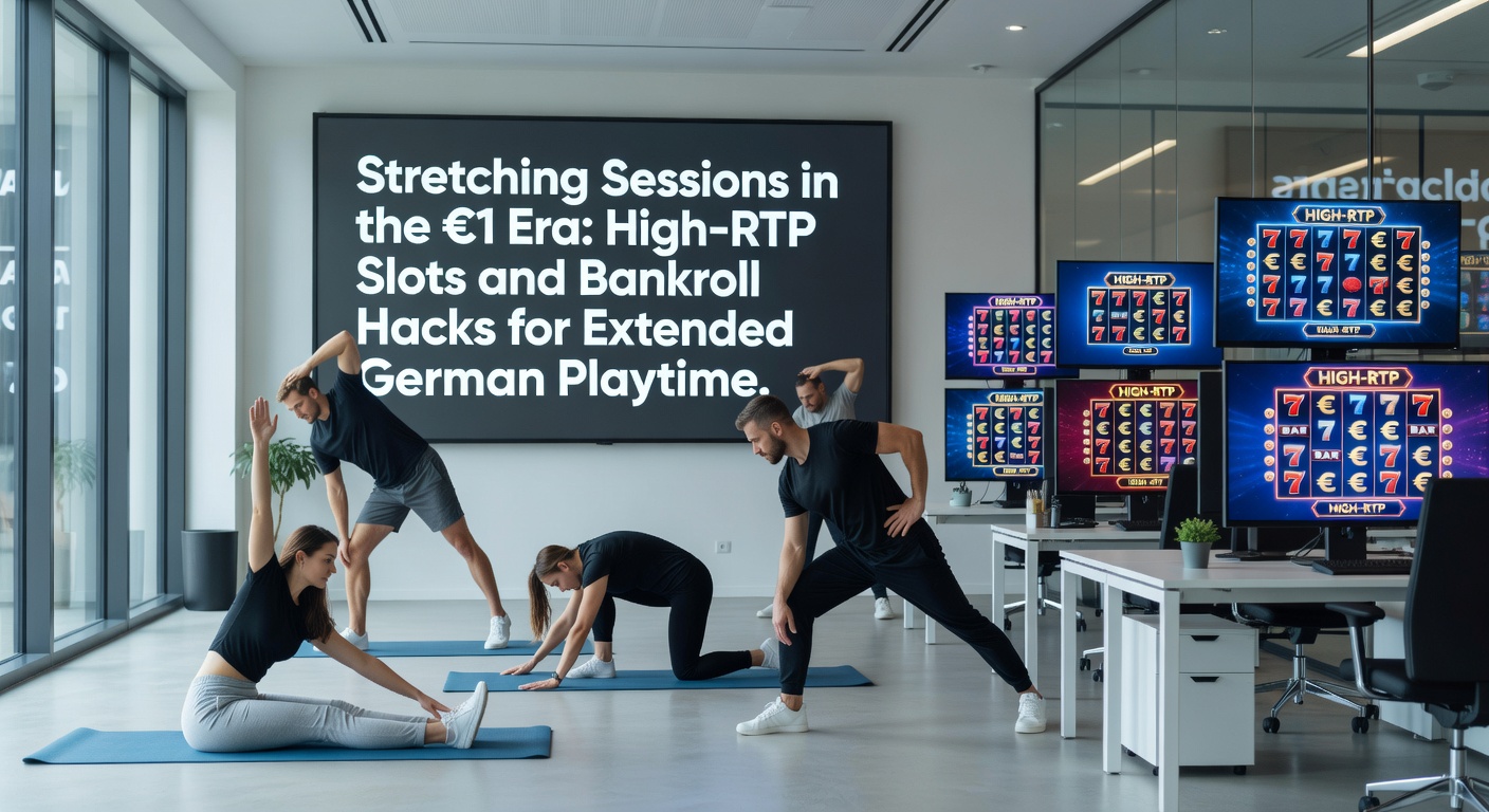 Grafik zeigt eine Uhr mit €1-Münzen und Slot-Symbolen, die eine verlängerte Spielsession symbolisiert