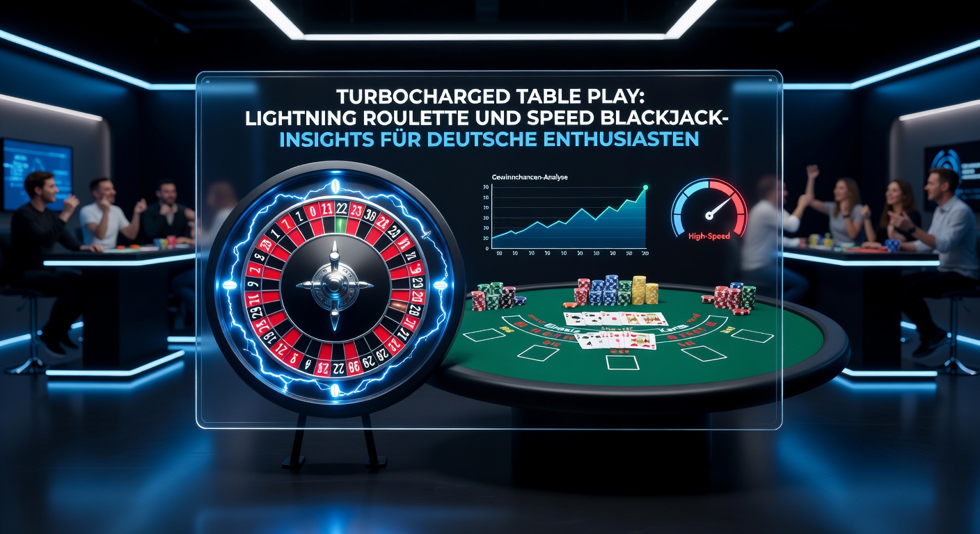 Dynamische Szene eines Live-Lightning-Roulette-Tisches mit leuchtenden Multiplikatoren und schnellen Drehungen